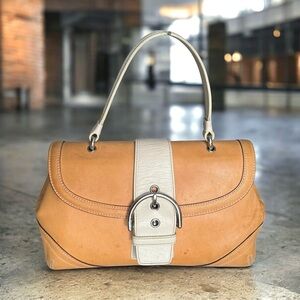 Coach Vintage Soho Bag Vachetta Leather